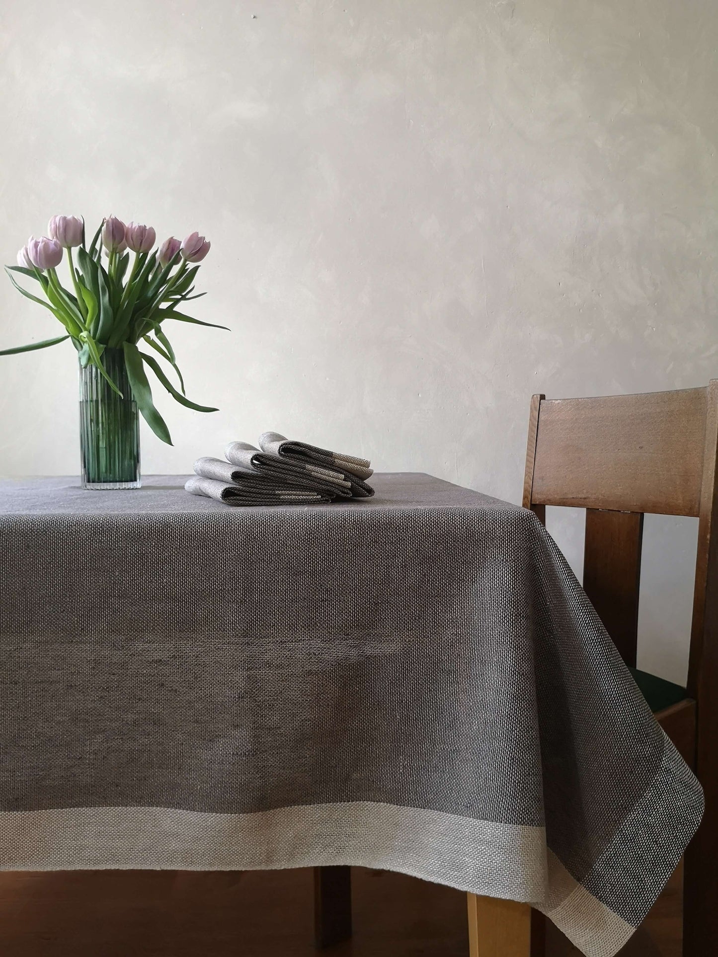 Linen tablecloth - MELANGE