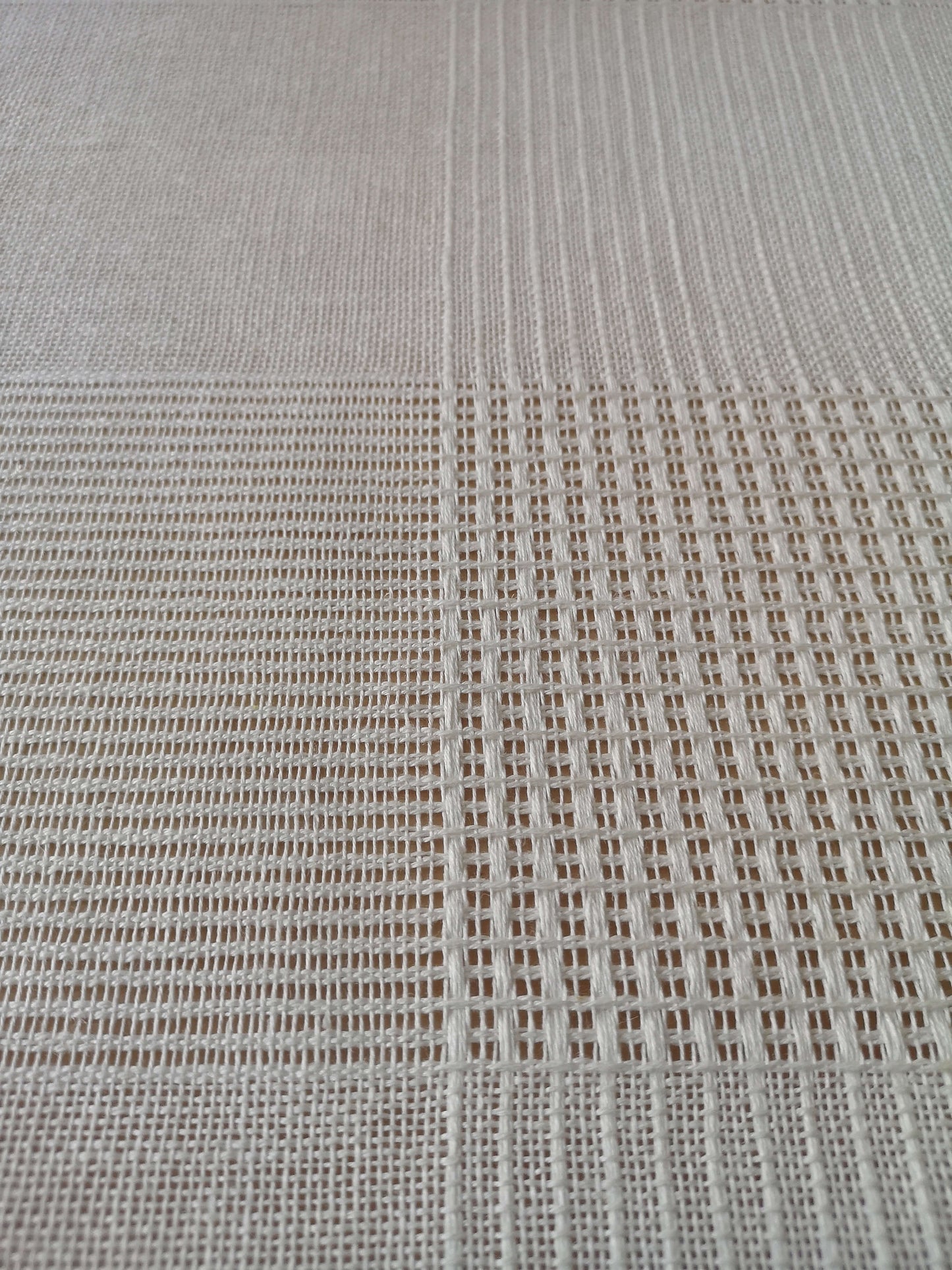 Linen tablecloth - WHITE