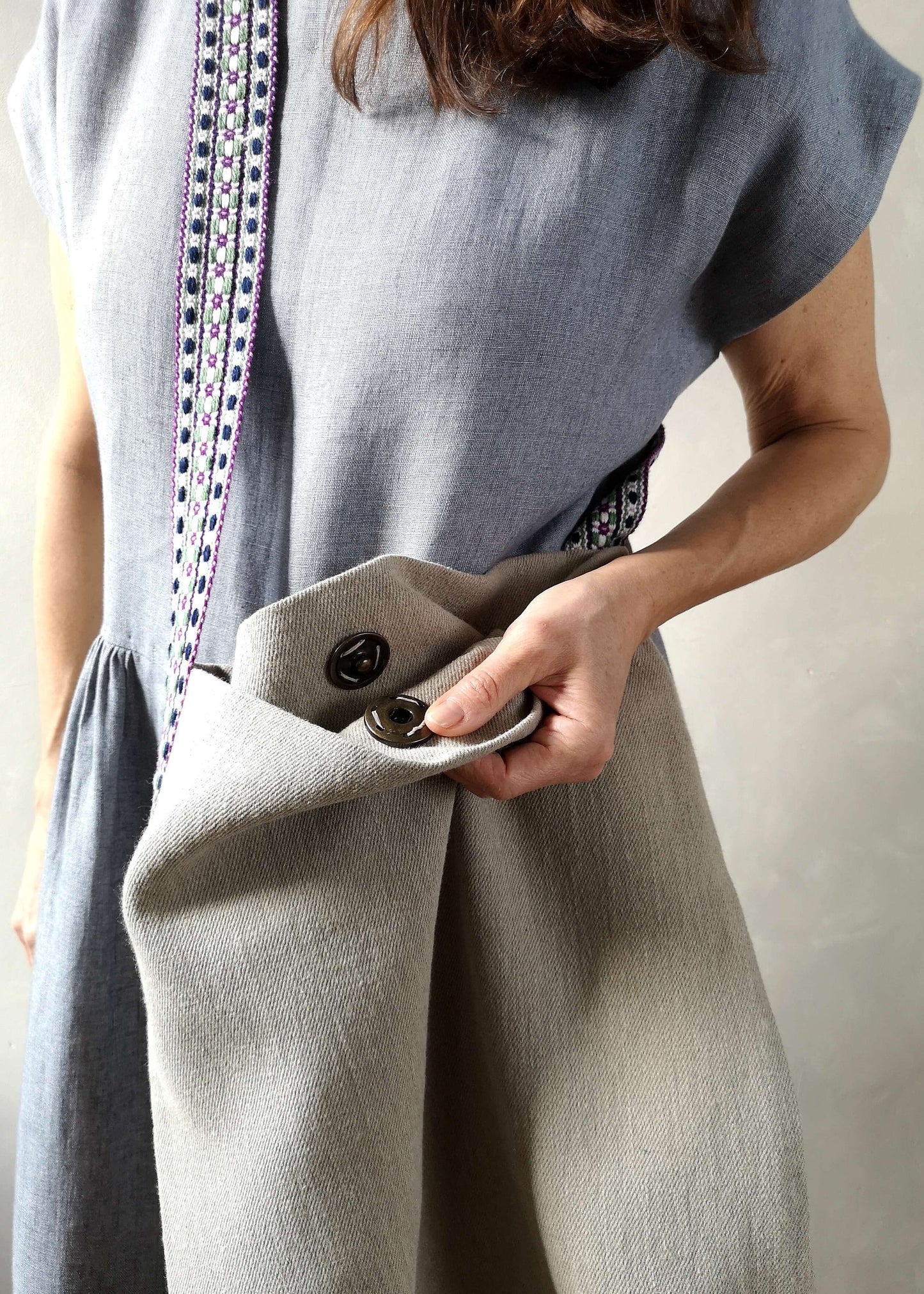 ETNO Linen Tote Bag - Lazdona