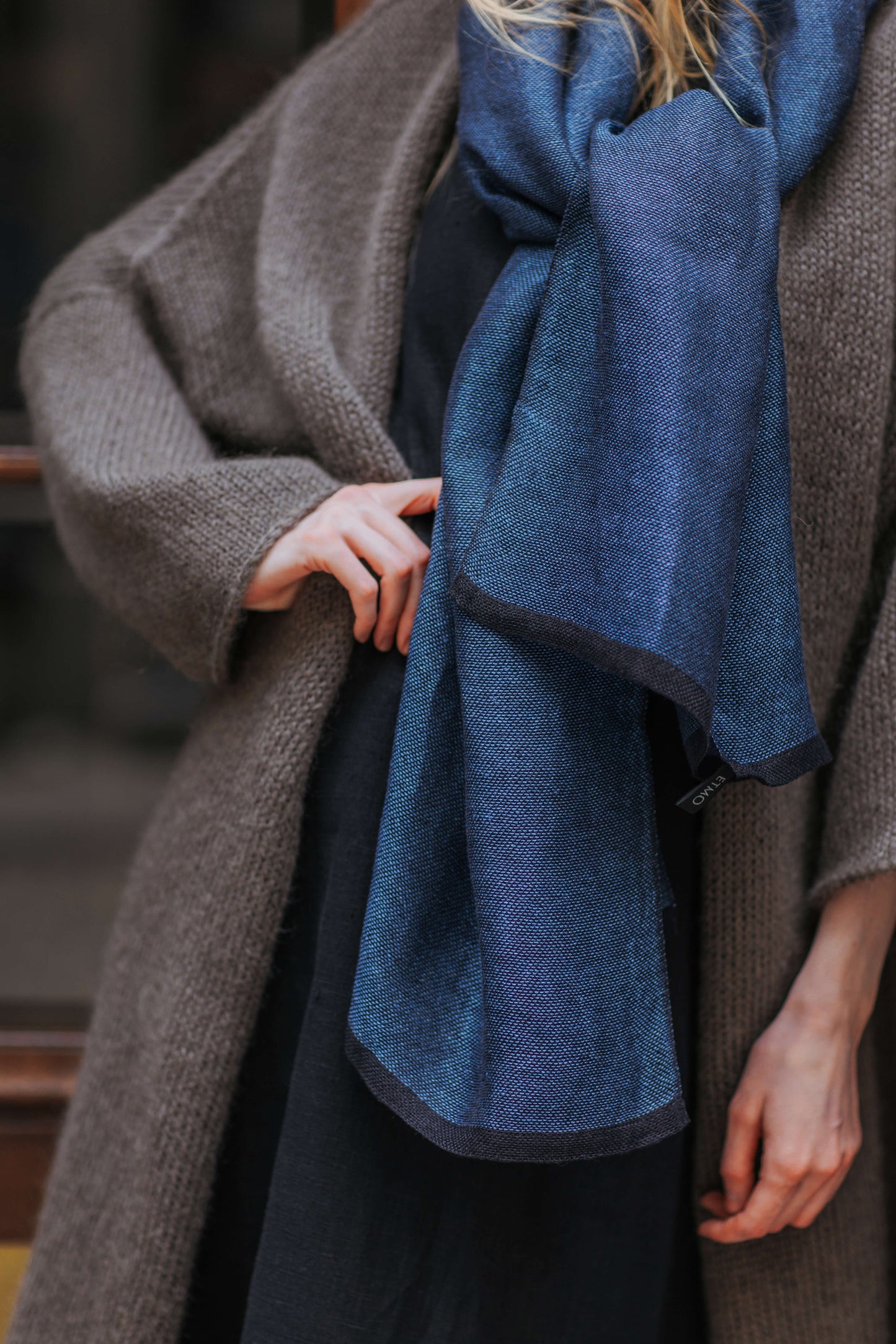 Pure linen scarf CITY