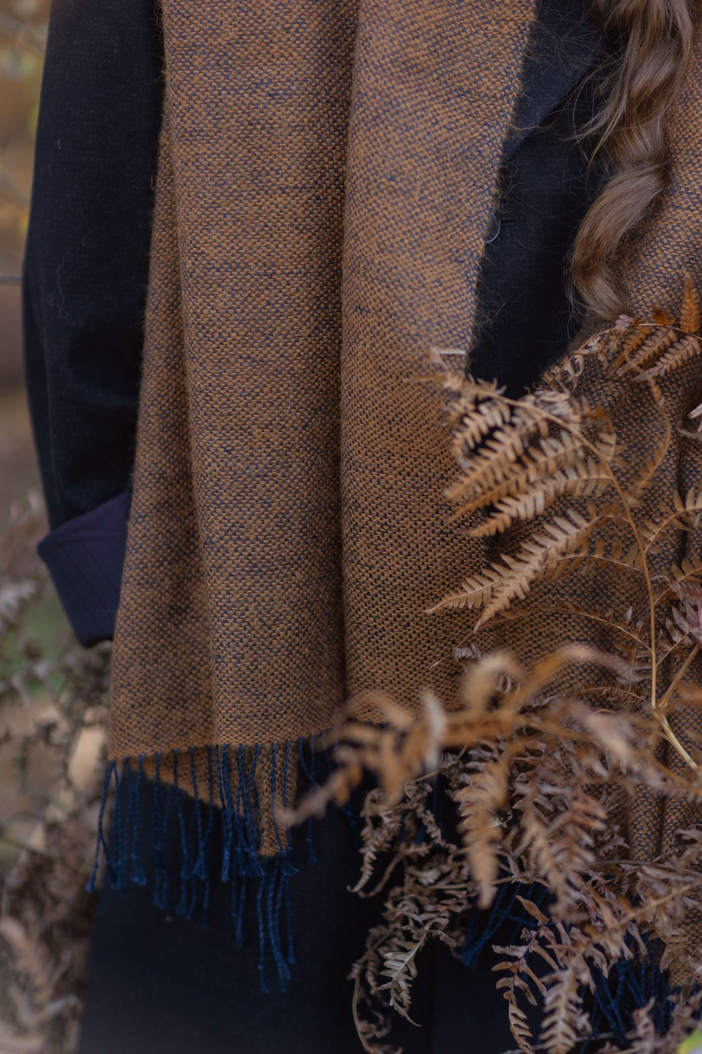 Linen & mohair SHAWL