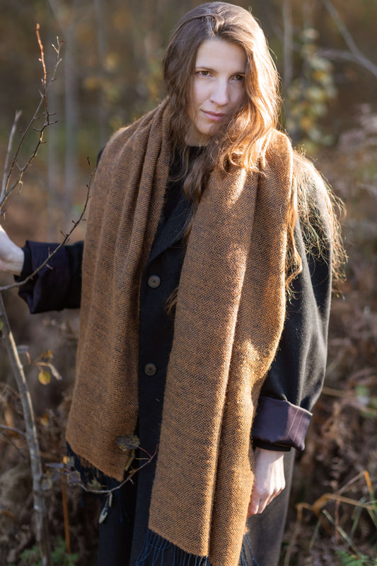 Linen & mohair SHAWL