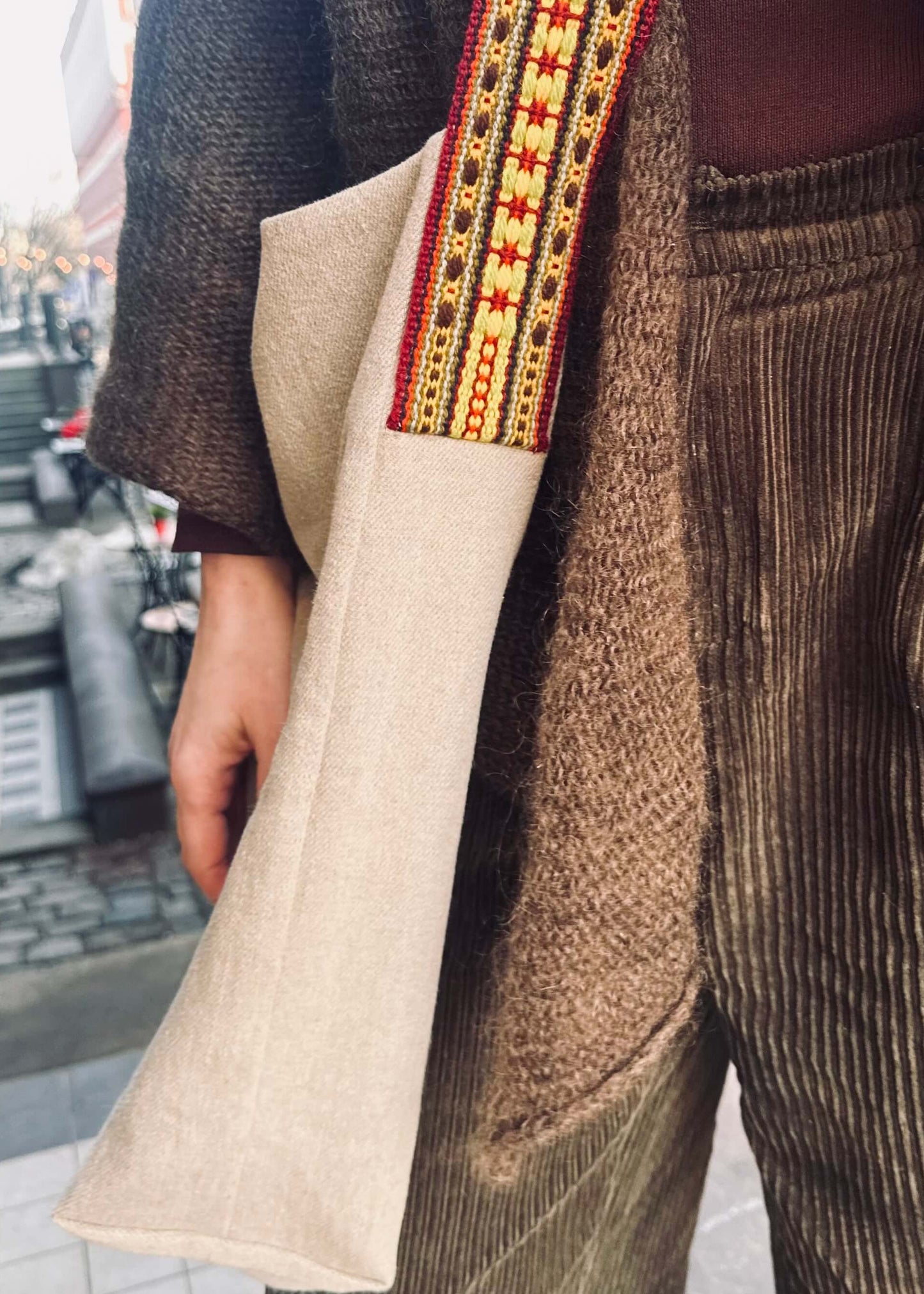 ETNO Linen Tote Bag - Suntazi