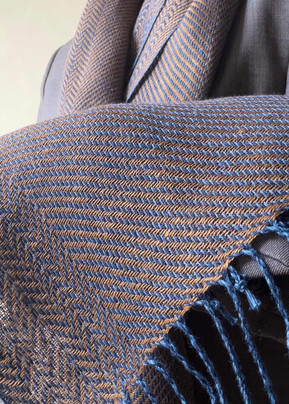 Herringbone pure line scarf BRUSSELS