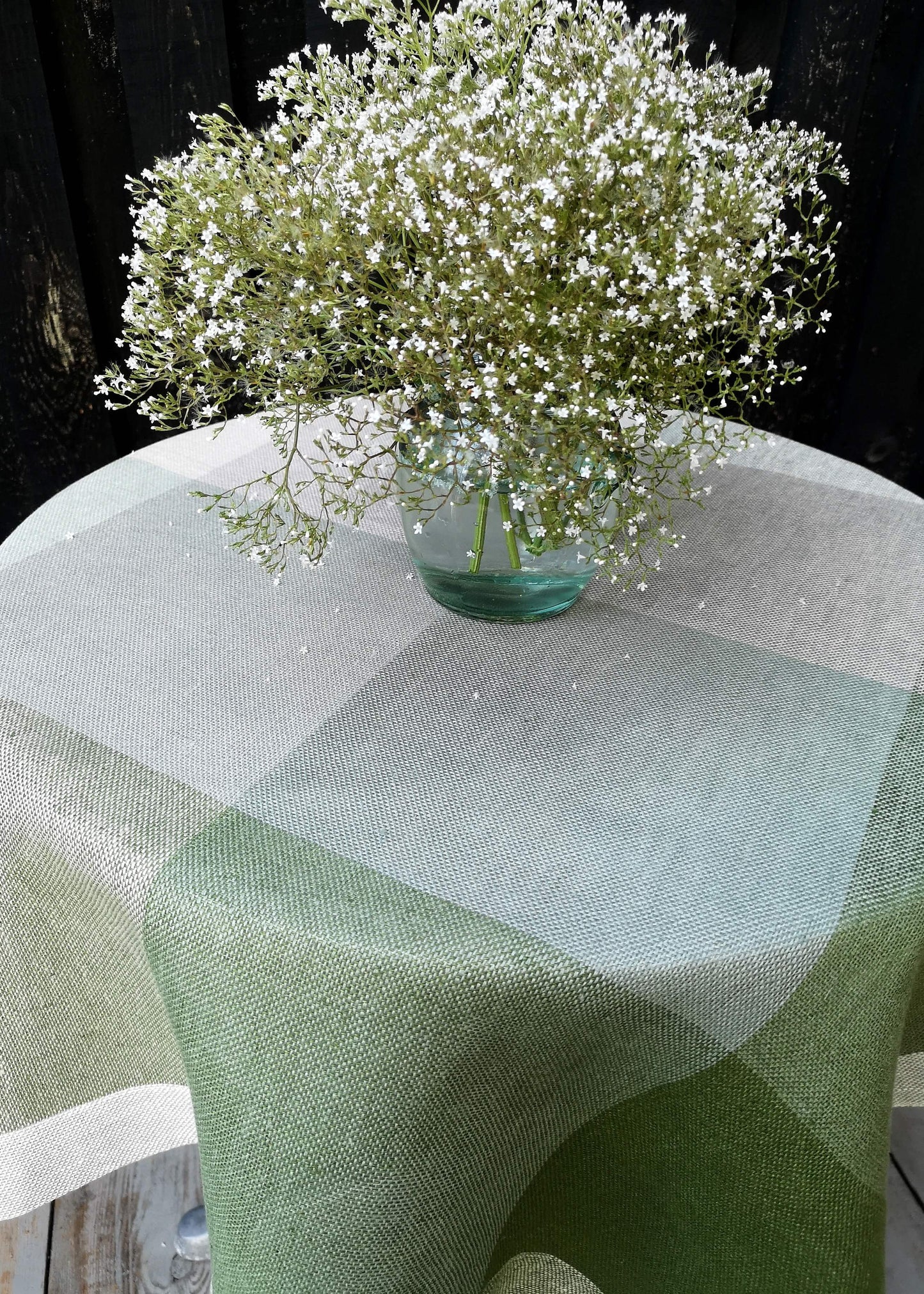 Linen tablecloth - PICKLE