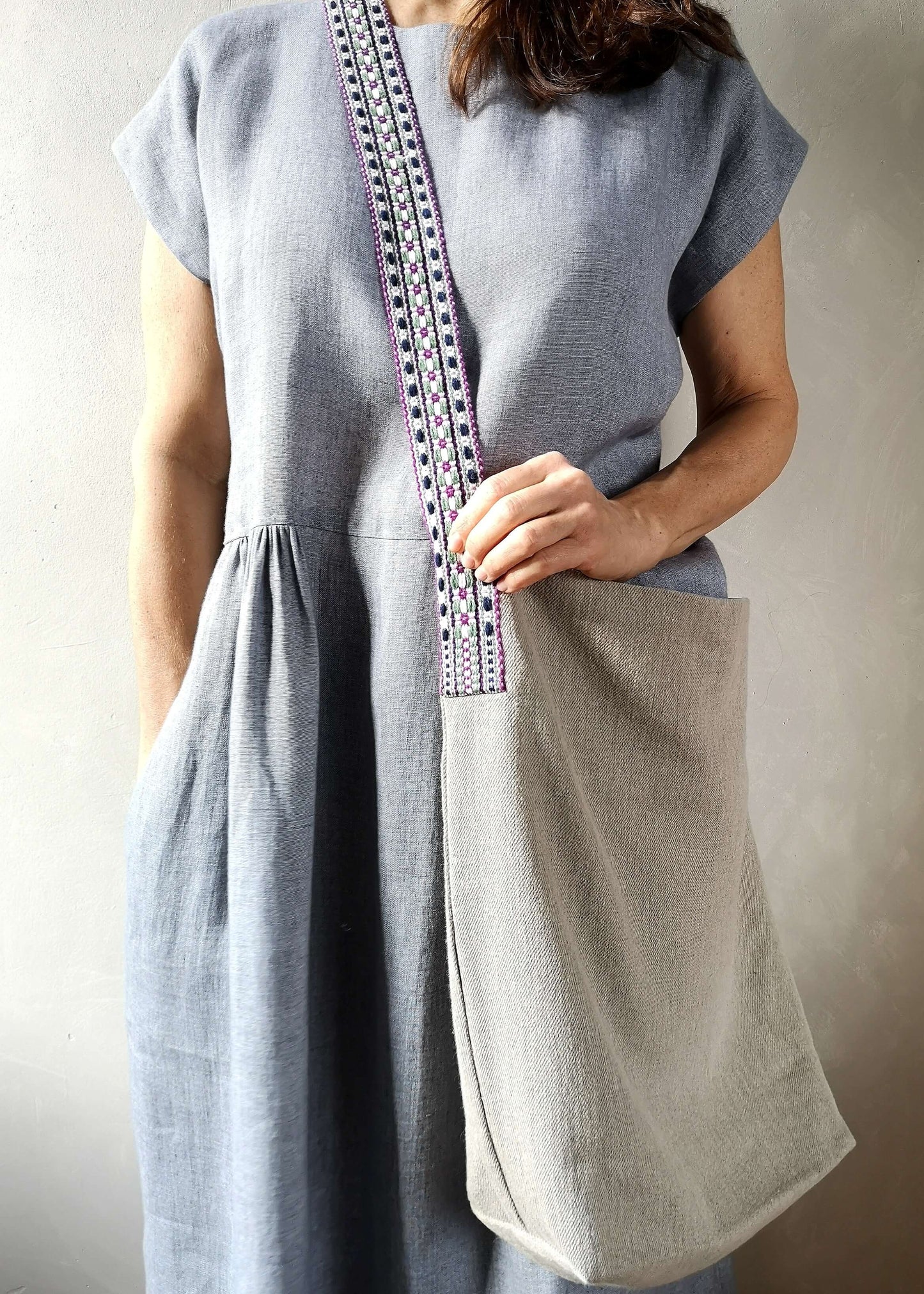 ETNO Linen Tote Bag - Lazdona