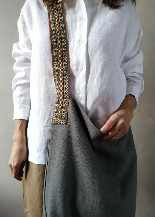 ETNO Linen Tote Bag - Zala Vidzeme