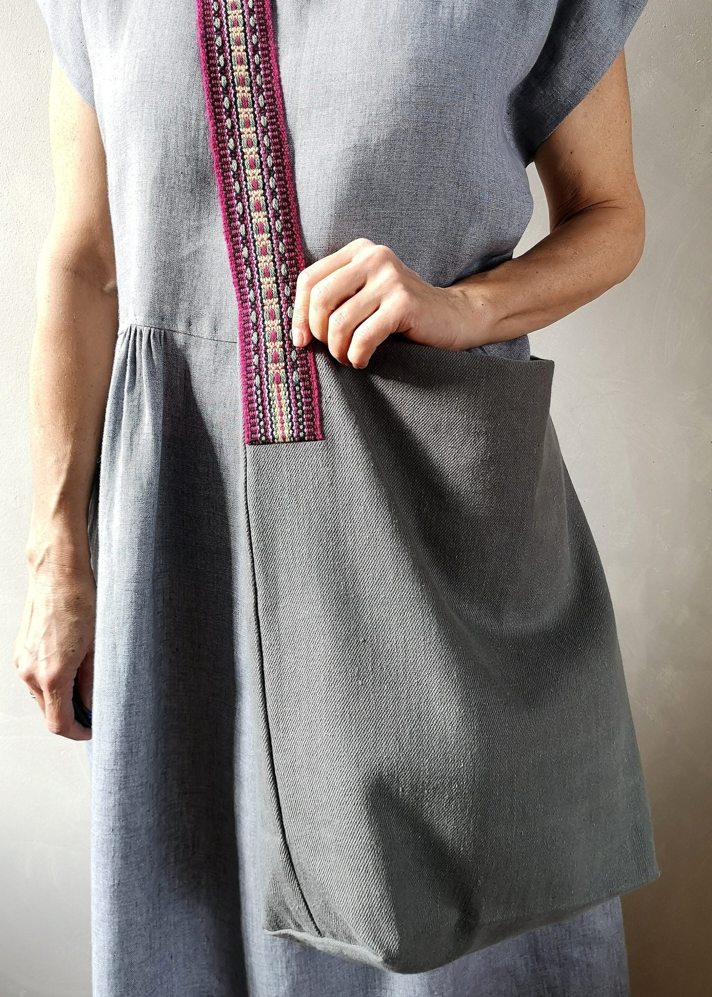 ETNO Linen Tote Bag - Prauliena