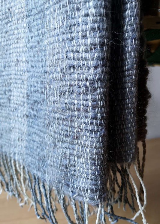 Wool & linen mix throw