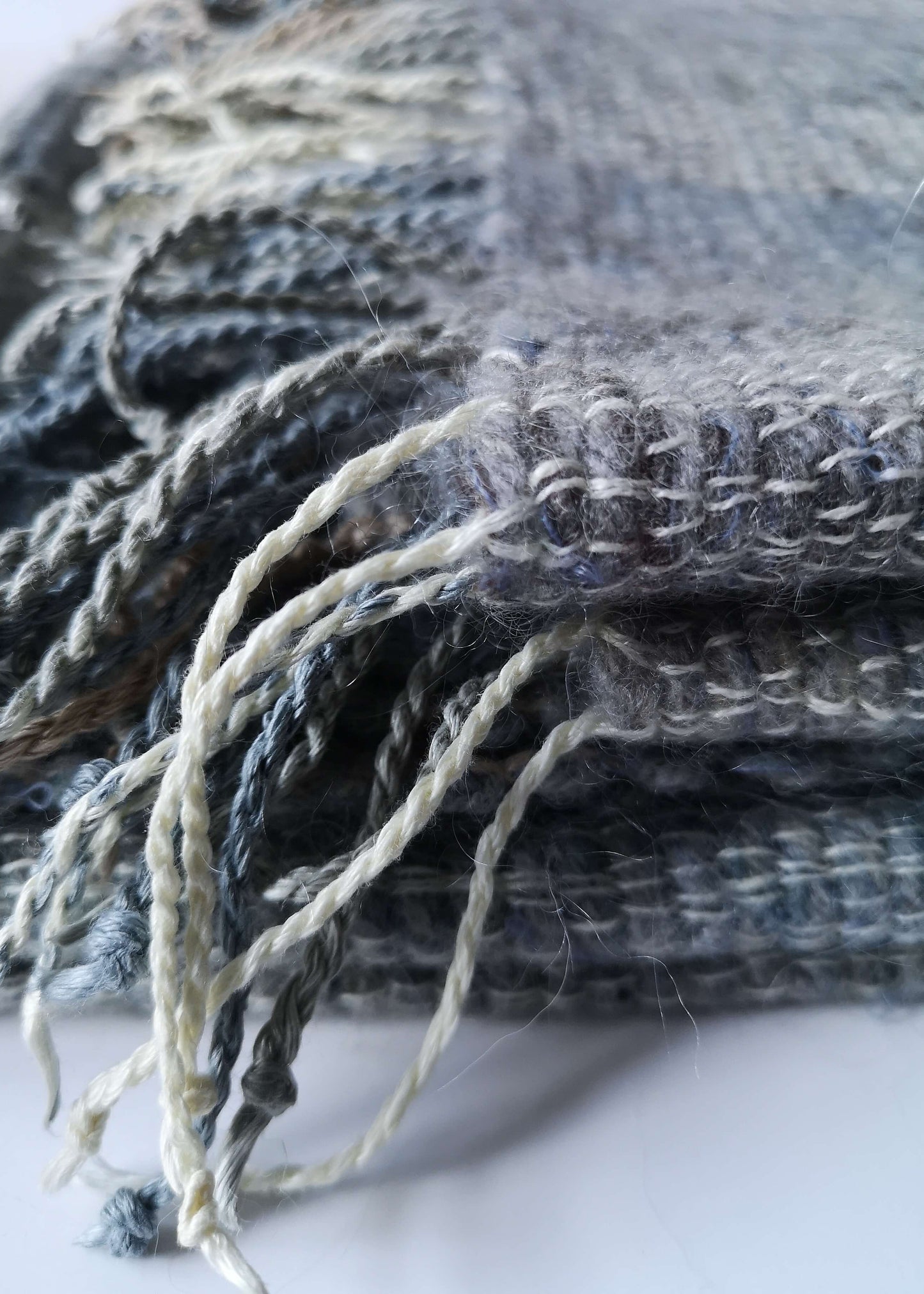 Wool & linen mix throw