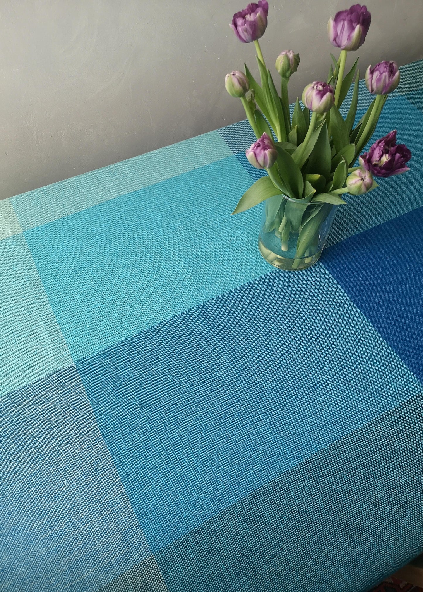 Linen tablecloth - SPRING FRENZY