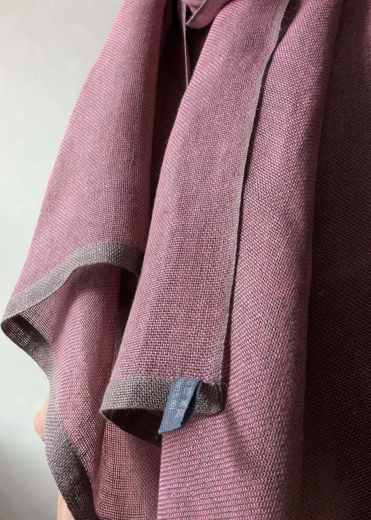 Pure linen scarf CITY - wide