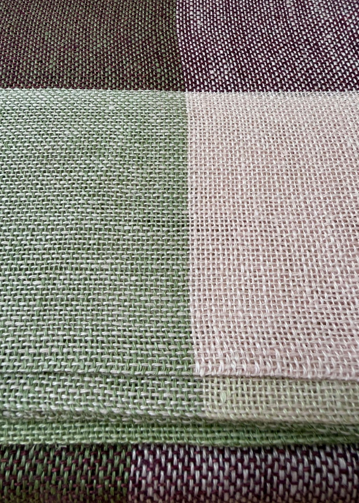 Linen tablecloth - AUTUMN BLOSSOM