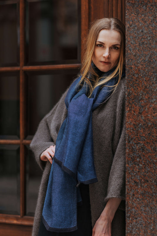 Pure linen scarf CITY
