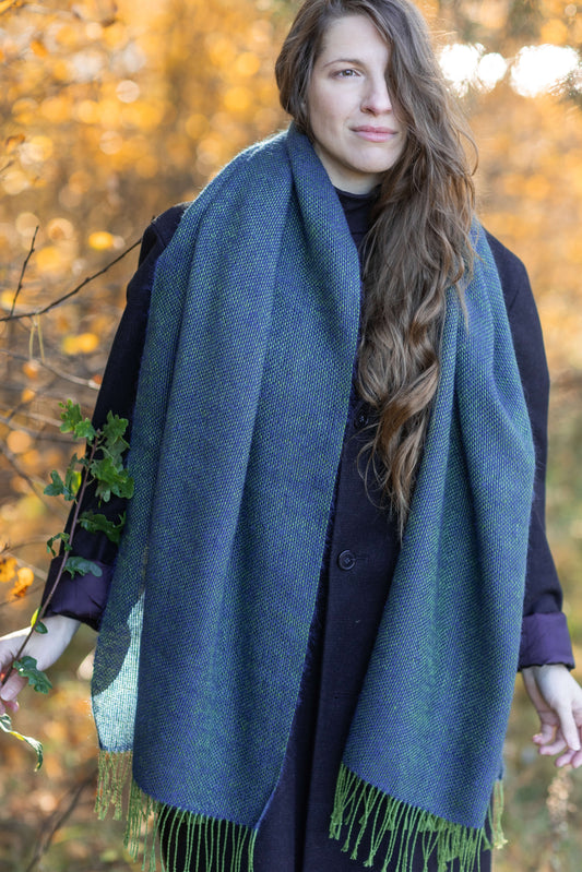 Linen & mohair SHAWL